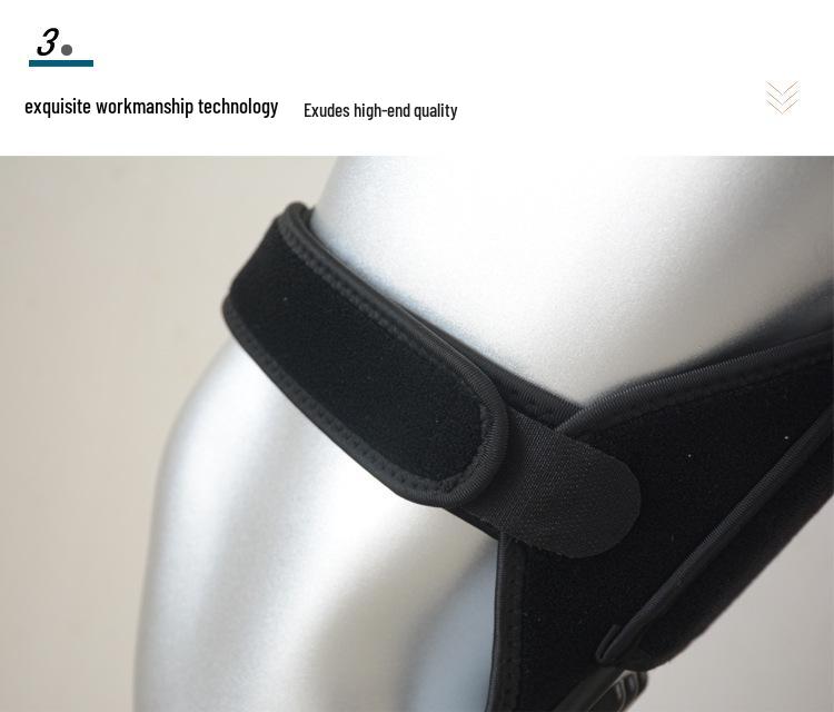 Justerbart knäskydd med patellastöd: Skyddande, Kollisionsskyddande Stöd för Knäböj, Utomhus- och Sportaktiviteter