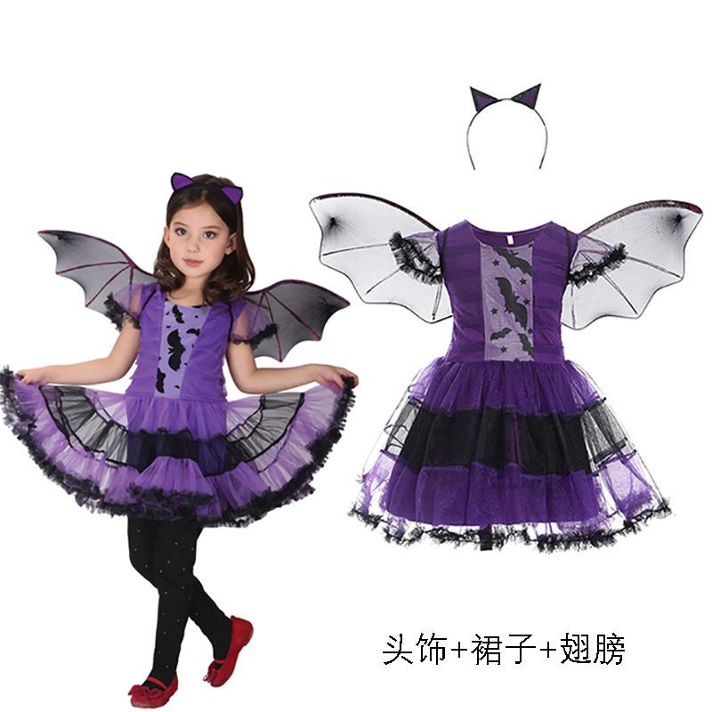 Costum Moș Crăciun Copii Cosplay Fustă Rochie Roșie Haine cu Pălărie Petrecere Ka Wah