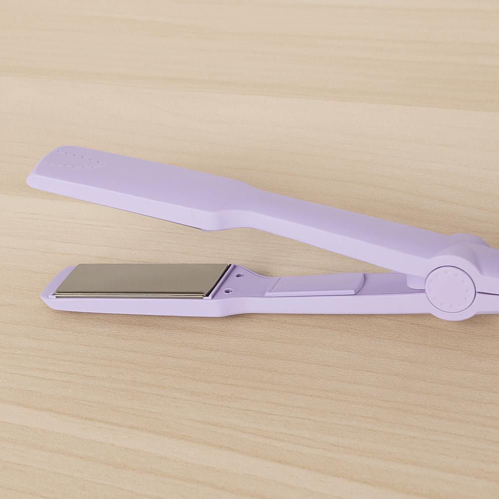 Fast Warm-up Electric Hair Straightener Ceramic Glaze Temperature Adjustable Bangs Heating Plate EU Plug Widened
