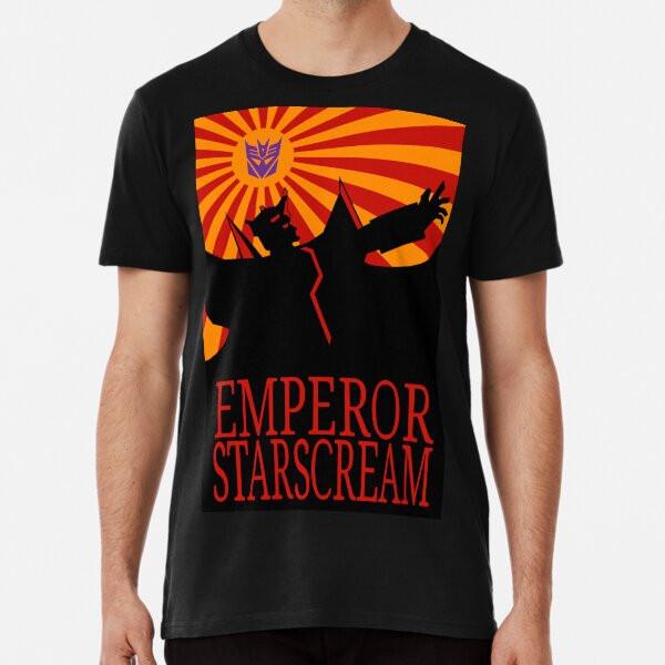

Glorious Emperor Starscream S to 5XL Made in the AU/USA T-Shirt 4XL