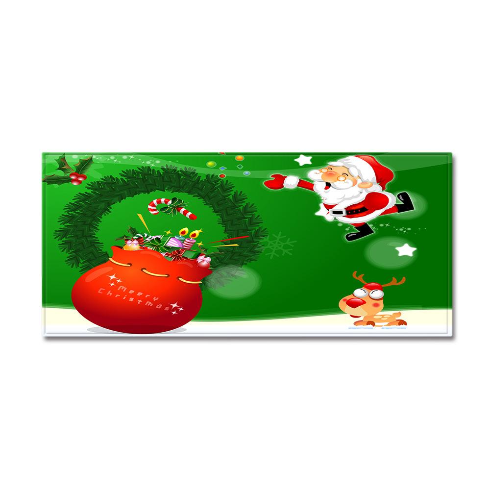 Christmas Kitchen Sand Carpet Doormat Long Floor Mat