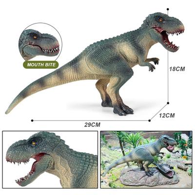 Tyrannosaurus Rex Dinosaurier Actionfigur Spielzeug Lebensechtes Dino-Modell mit beweglichem Kiefer Umweltfreundliche T-Rex-Figur für Kinder Fantasievolles Spiel Bildung