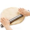 1PC Kitchen Rolling Pin Stainless Steel Non-Stick Cake Fondant Pastry Rolling Pin for Kitchen Cake Roller Crafts Baking