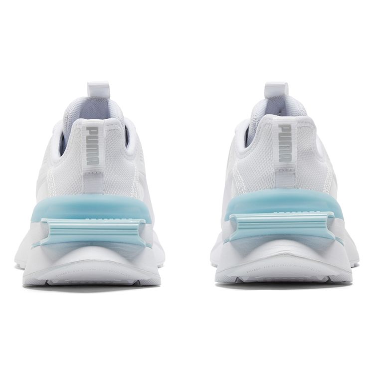 Puma Pwrframe Op-1 B&W Fabric Synthetic Leather Sport Minimalist Low-Top Lifestyle Casual Shoes Unisex sneaker White 383193-02