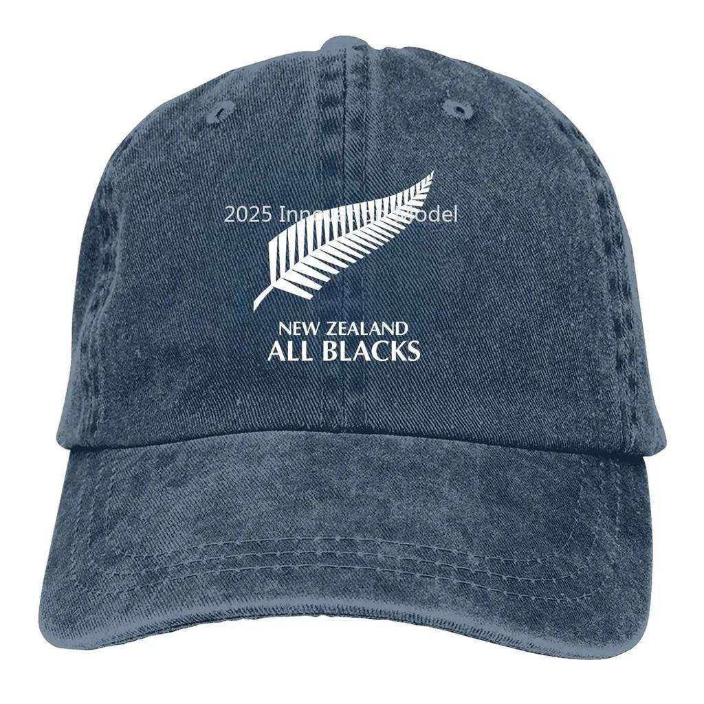 Sommermütze Sonnenschirm Einzigartige Hip-Hop-Kappen Neuseeland All Blacks Cowboyhut Schirmmützen