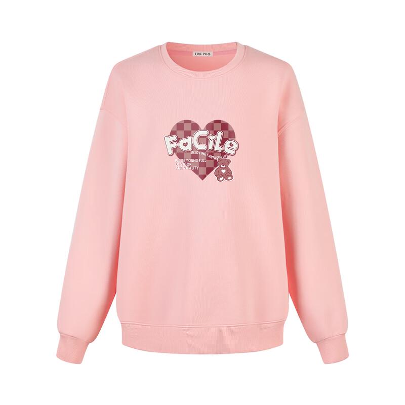 

FivePlus Women s Autumn Sweetheart Long-Sleeve Sweatshirt M