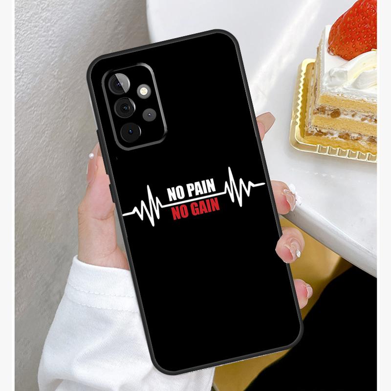 Bodybuilding Gym Fitness Case For Samsung Galaxy A15 A25 A35 A55 A51 A71 A12 A32 A52 A13 A33 A53 A14 A34 A54 Cover