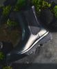 Draw Fit Modern Chelsea Rain Boots [Black]