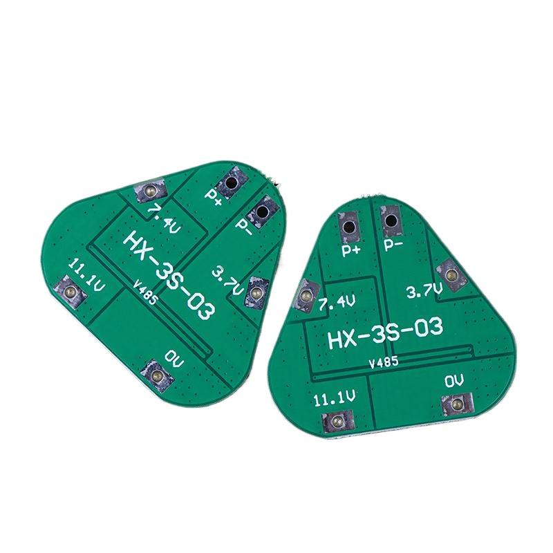 1/3/5Pcs 3S 12V 18650 Lithium Battery Protection Board 11.1V 12.6V Overcharge Over-Discharge Protect 8A 3 Cell Pack Li-Ion