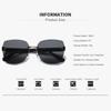 Fashion Ladies Eyeglasses UV400 Women Shades Gradient Sunglasses Rimless Sunglasses Frameless Sun Glasses