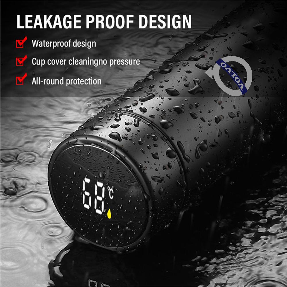 Auto Intelligente Thermoskanne Thermosflasche Temperaturanzeige KaffeetasseFür Volvo Rdesign XC60 XC90 V40 V50 V60 AWD S60
