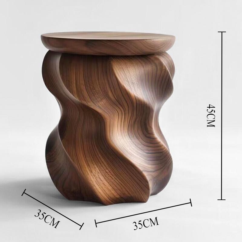 Wooden Coffee Table Simple Creative Side Table Living Room Decoration Tea Tables Corner  Lounge Stool Aesthetic Home Furniture
