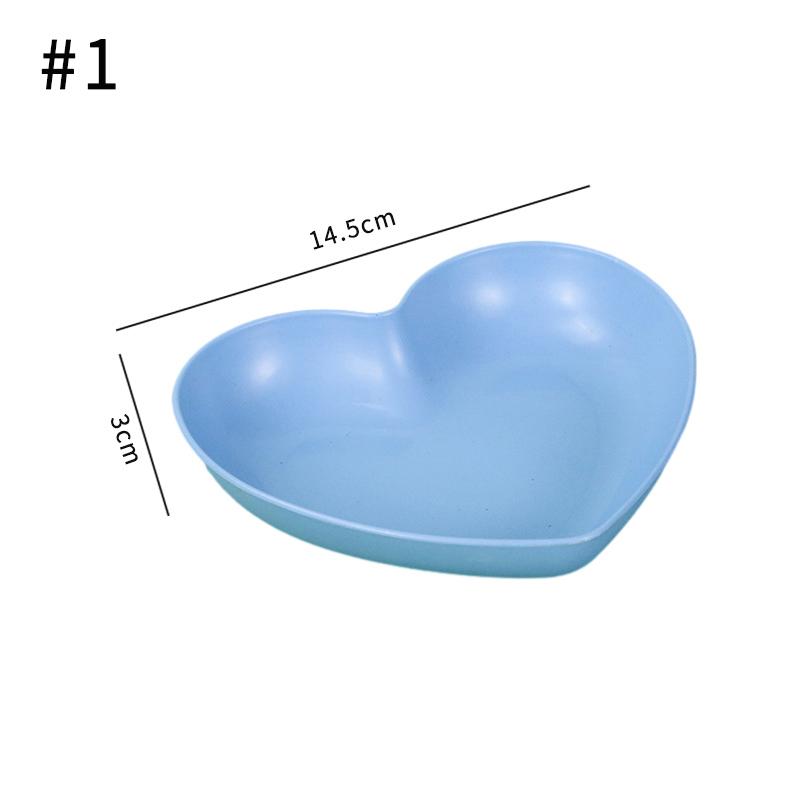 Rosa Liebe Speiseteller Obst Dim Sum Speiseteller Desktop Obstschalen Aufbewahrungsteller Würzteller Unterteilter Snack Picknickteller