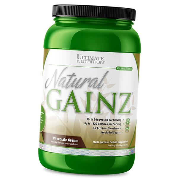 

Gainer, Natural Gainz, Ultimate Nutrition 1660g Chocolate Cream (30090005) 1660g Chocolate