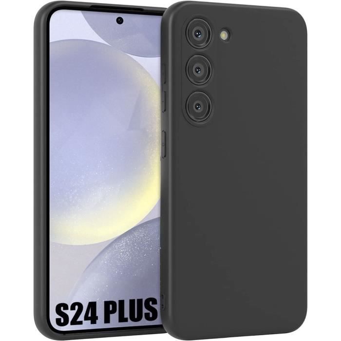 Coque - Samsung - Galaxy S24 Plus - Silicone TPU - Antichoc - Ultra fine - Noir