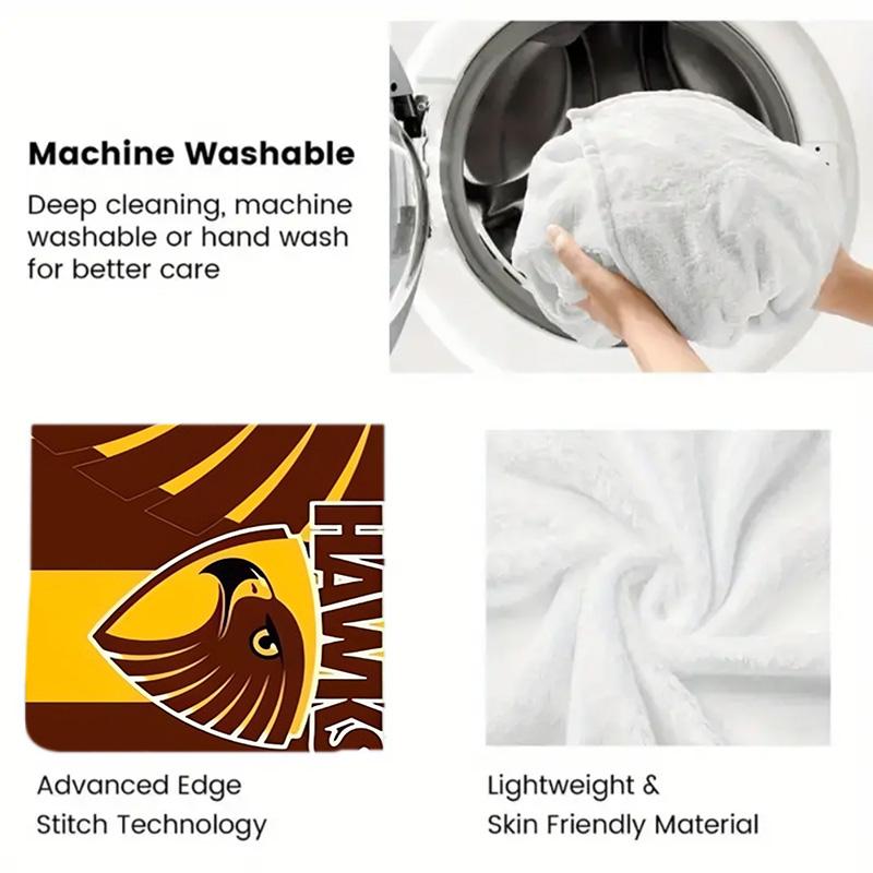 Atlanta Hawks 2D Flat Pattern Flannel Blanket High quality All Seasons Warmth and Comfort Perfect for Christmas Gifts.MMT0918587
