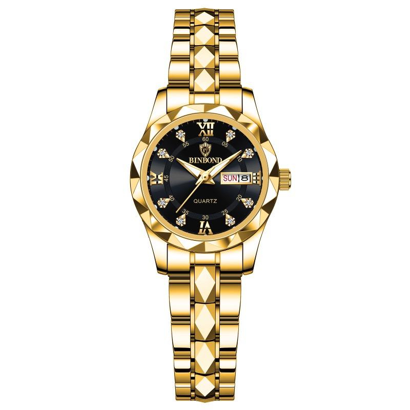 Binbang BINBOND men's watch luminous waterproof business quartz watch