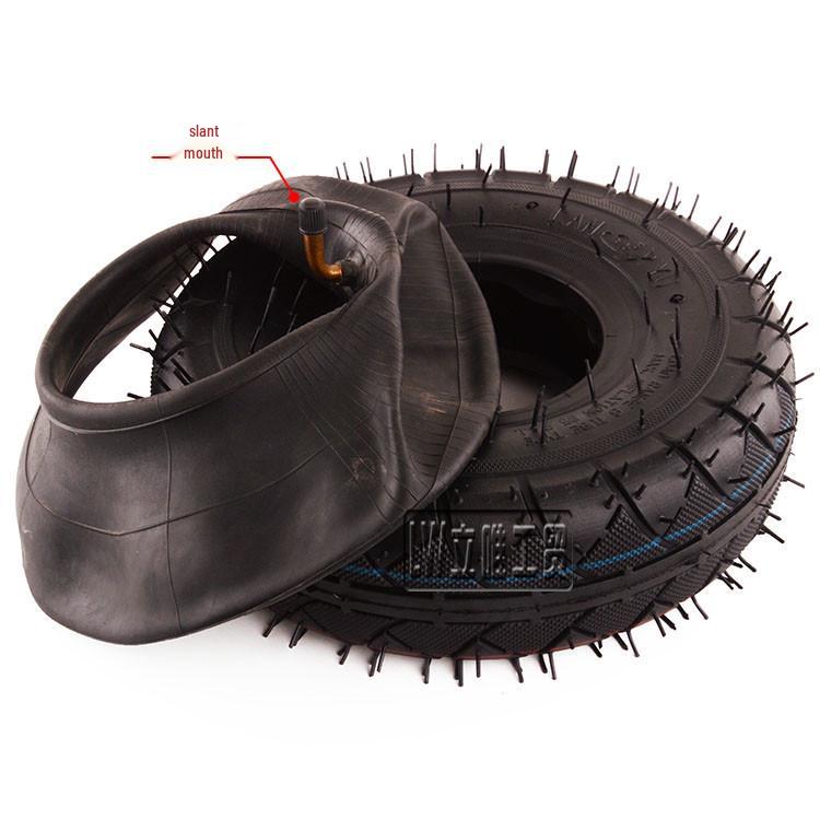 Electric ATV Beach Car with Inflatable Tires, 4.10/3.50-4 Inch, Compatible with Tiger and Little Dolphin Models