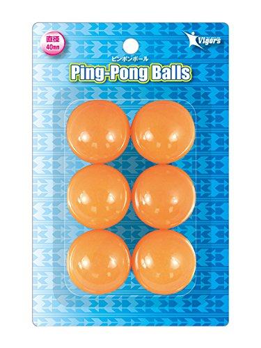 

LEZAX VIGORS Ping Pong Ball Large Orange 6P VSTT-5777