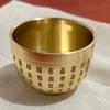 Brass Hundred Blessings Bowl Feng Shui Mini Tabletop Decoration for Home Office Exquisite Wealth & Good Luck Gift