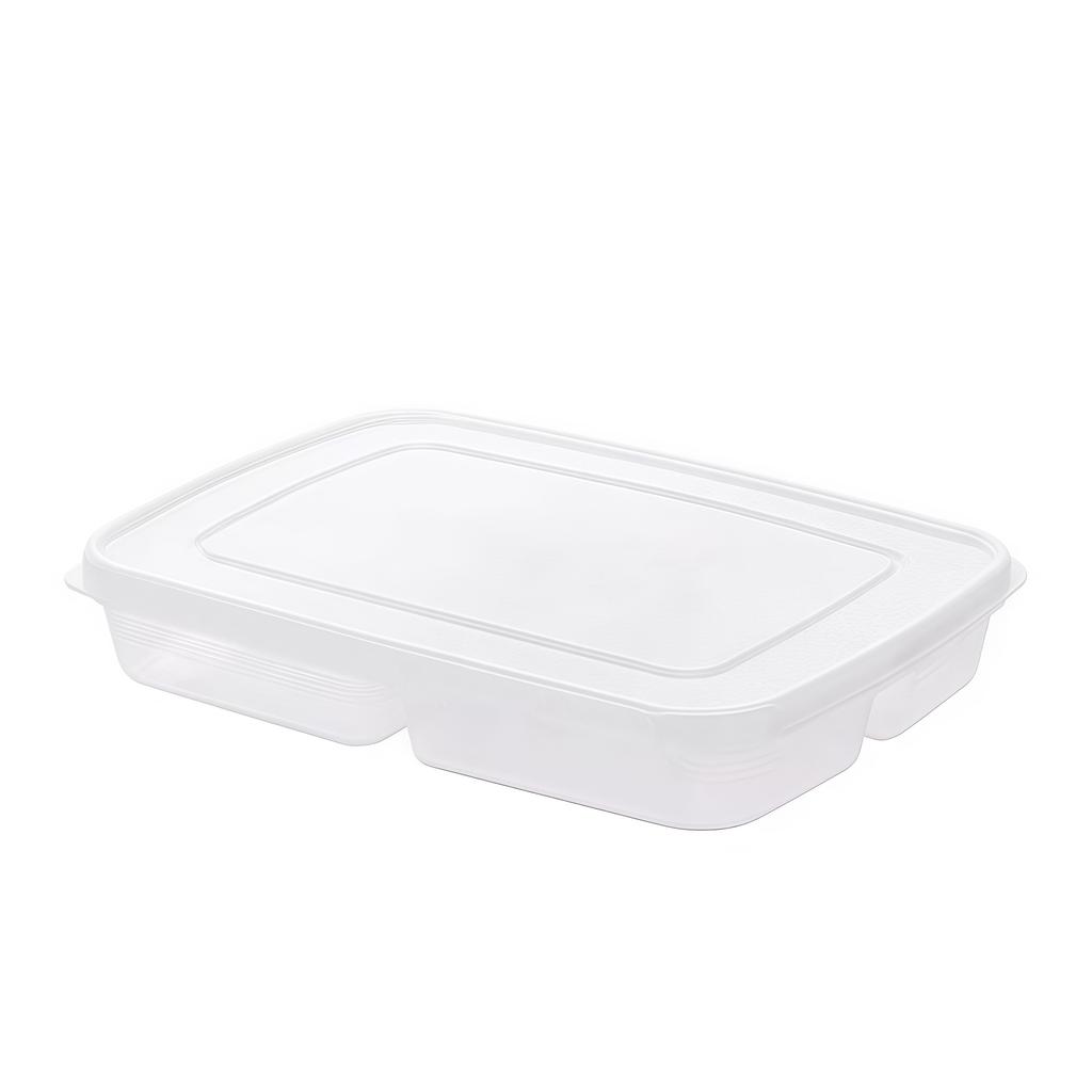 5\10\20pcFood Grade Sealed Fridge Storage Box 4-compartment Fresh Keeping Container for Frozen Meat, Scallions, Ginger & Garlic.