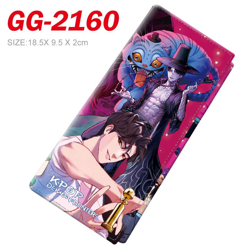 K-POP Demon Hunter Girl Group 3D Stereo Tri-fold Wallet for Students and Fans