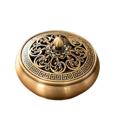 Incense Incense with for and Stick for Buddhist Altar Golden Dragon and Water Zinc Alloy and [Clove Cube] Burner, Brass, Holder, Lid, Coil, Cone,