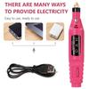 Portable Nail Sander Set High-Speed Nail Polishing Tool Manicure Mill Equipment  Nail Art Tools