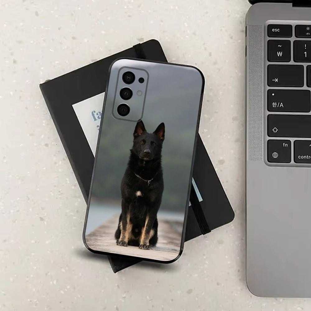 Animal German Shepherd Dogs Phone Case For Samsung Galaxy A91,A80,A73,A72 ,A71,A53A52,A32 ,A31A22,A21s,A20,Black Cover