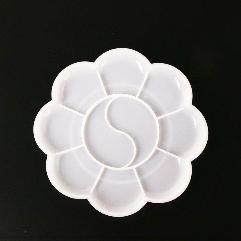 Plum Blossom Palette for Oil, Acrylic & Gouache Painting - Art Student Sample Box