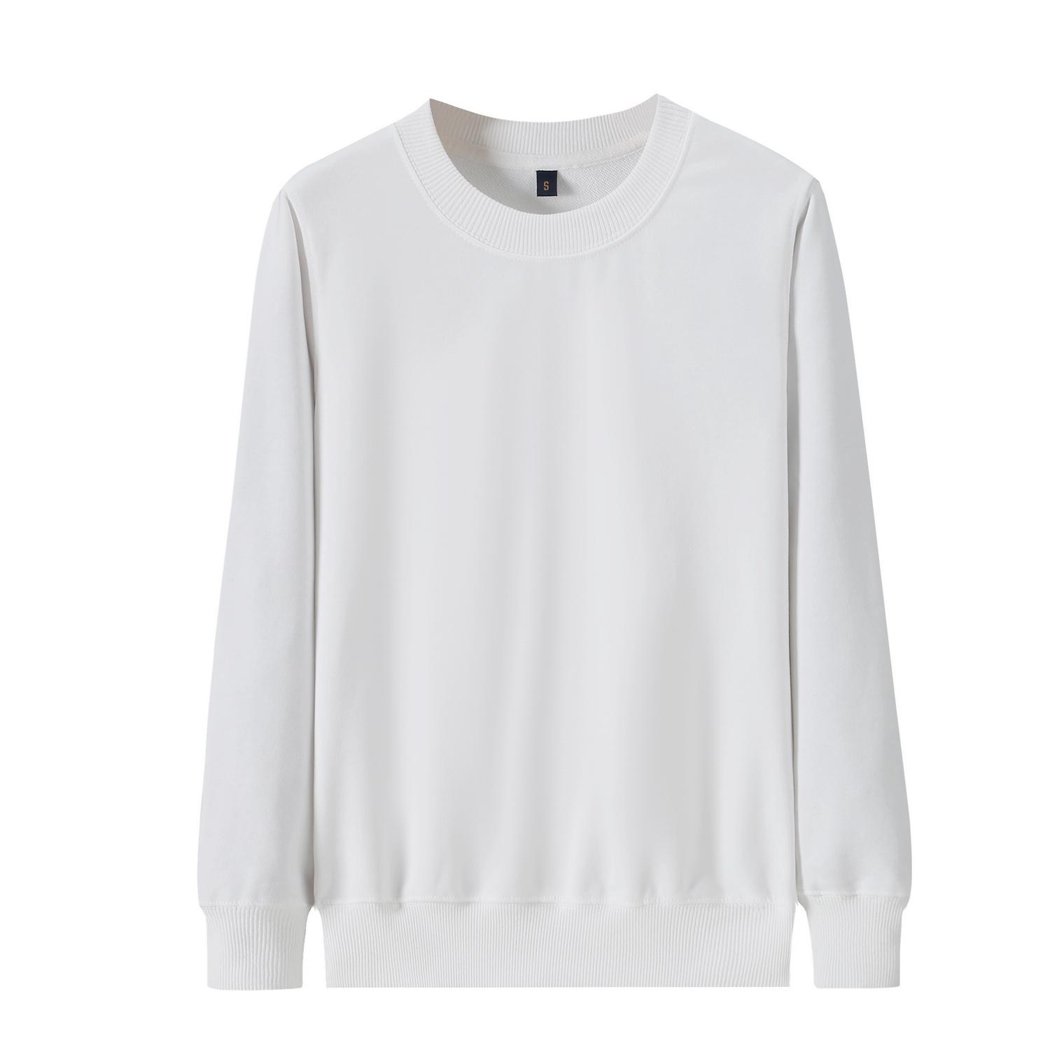 

ZIRUNKING 2021, весенне-зимние новые толстовки унисекс, текстурированный трикотаж из 100% хлопка, базовый свитер для бега с круглым вырезом, толстовка больших размеров MQW XXXL