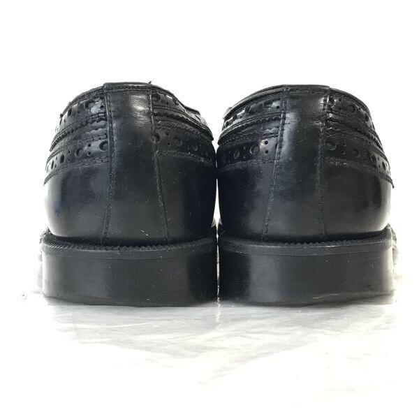 REGAL Imperial Grade Goodyear Leather Wingtip Shoes 25.0E Black Dress Shoes(USED)