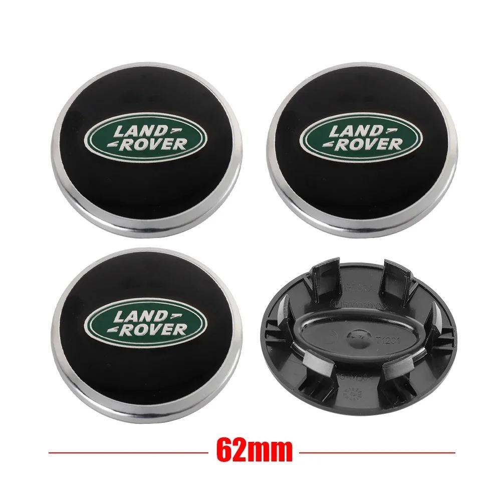 4pcs 62mm Car Hub Caps Wheel Center Cap Rims Covers Hubcaps Accessories Land Rover RANGE ROVER Sport L322 L320 Discovery 2 4
