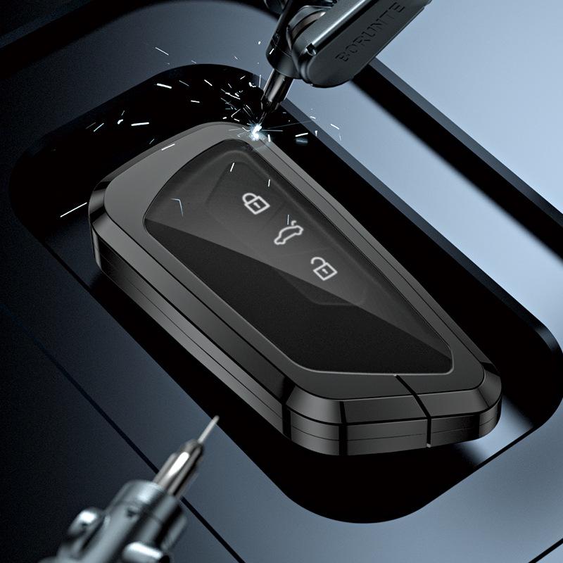 Volkswagen Golf 8 Key Case: High-End Aluminum Alloy Minimalist Shell