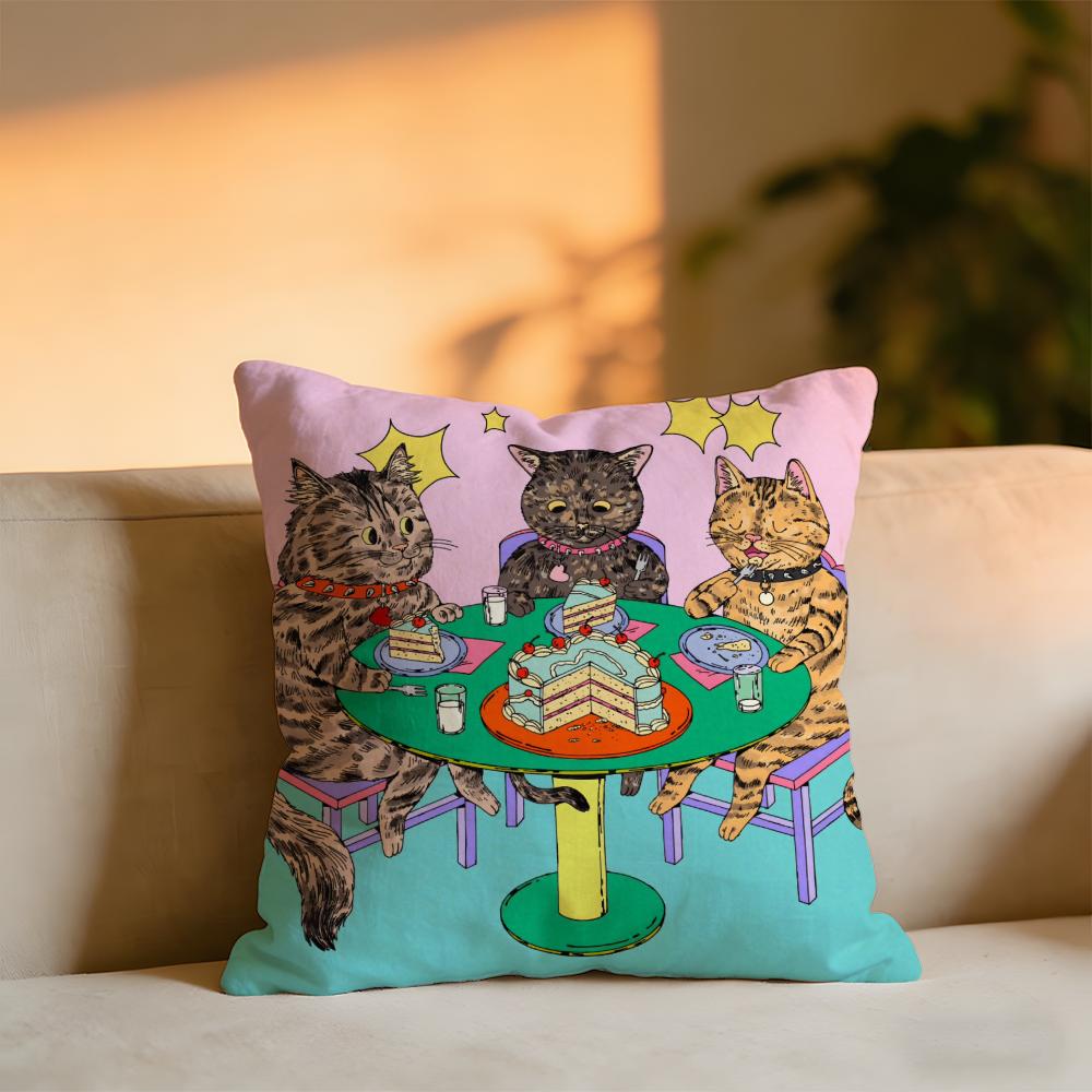 Wildly Imaginative Inspiration Cushion Cover Cozy Velvet Throw PillowSoft Warm Cushion For Sofa  Bed