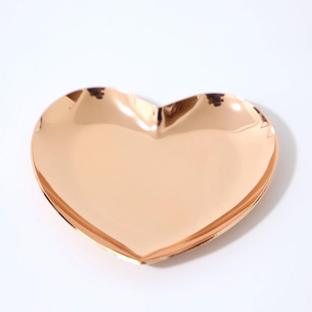 Multifunction Jewelry Tray Golden Jewelry Display Tray Bracelet Storage Plate Home Decoration