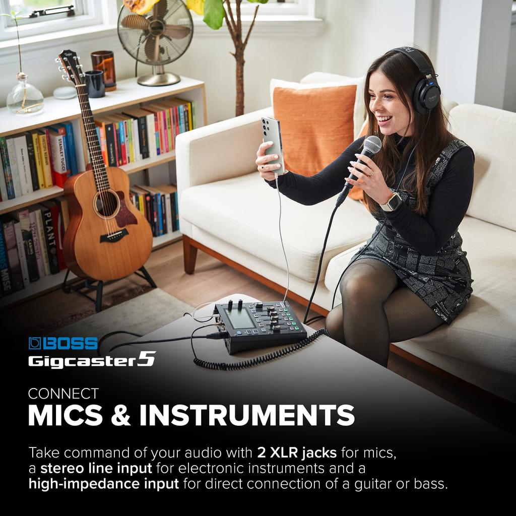 BOSS Gigcaster 5 (GCS-5) Streaming Audio Mixer