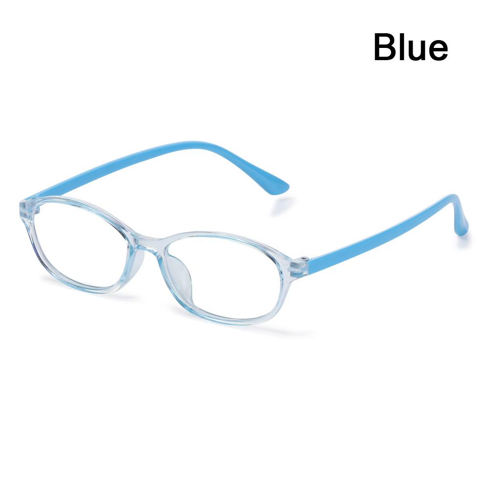 Kids Anti-Blue Light Glasses Children Boys Girls Round Ultra Light Frame Glasses Computer Protection Anti-Fatigue Eyeglasses