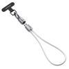 Dual Type-C & Lightning Zinc Alloy Silicone Lanyard Cable, 60W Fast Charger