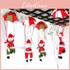 Claus Snowman Santa Christmas Home Ceiling Decoration Parachute Doll Hanging Toy