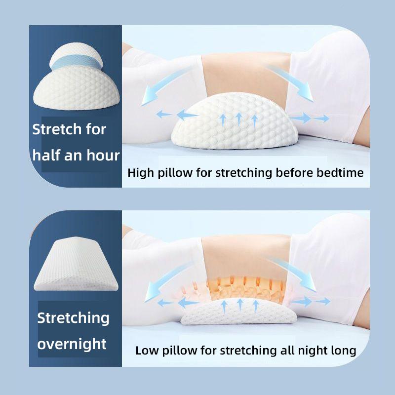 Oreiller de taille, coussin de taille, coussin de taille de protection spécial pour dormir, support de taille, coussin de taille, support de taille pour dormir