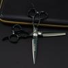 6.0 Inch Green Paint, Neptune Hair Scissors Straight Cutting Teeth Scissors Thin Cutting Hair Salon Special Foreign Trade Explosion