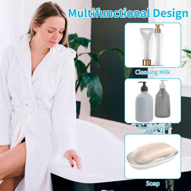 3Pcs African Exfoliating Net Sponge Back Scrubber for Shower, Long Wash Loofah