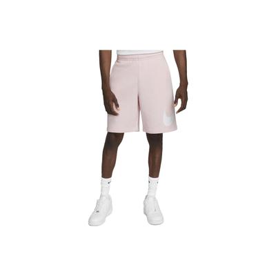 Sportswear Club Solid Logo Print Comfortable Fitted Sports Shorts Men Shorts Pink BV2721-663