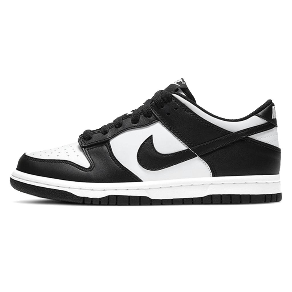 Nike Dunk Abrasion Resistant Breathable Abrasion Resistant Breathable Low Top Skateboard Shoes Unisex Black White DD1391-100(Team1461-)