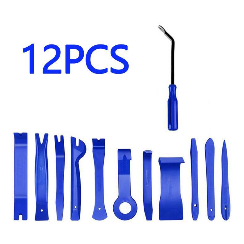 Zestaw narzędzi do demontażu urządzeń audio o wielu rozmiarach: Zestaw 3-25 szt. narzędzi do naprawy i modyfikacji wewnętrznych paneli samochodowych