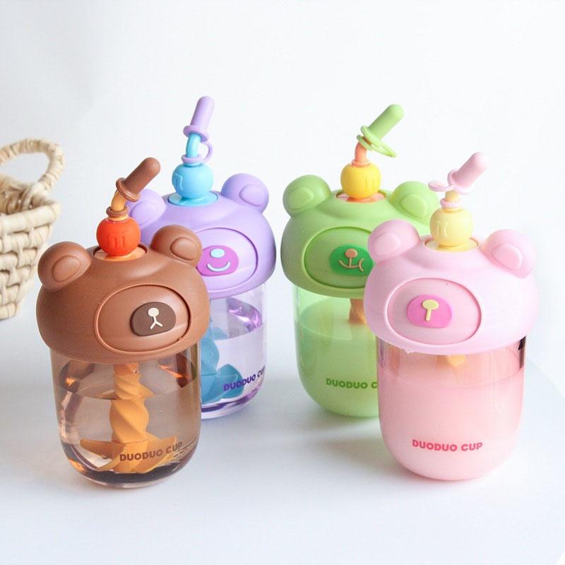 Cute And Portable Straw Cup For Girls High-fashion And Eco-friendly 600ml Capacity