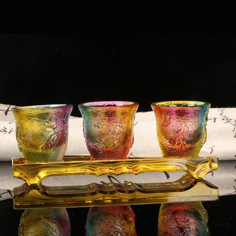 Tazza purificatrice d'acqua Pure Bottle Tazza per acqua santa Offerta per la casa Tazza d'acqua per Buddha frontale Ornamenti da scrivania