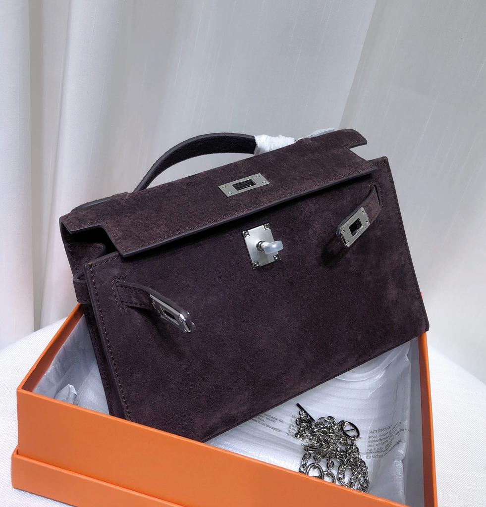 Bolso nuevo de piel de vaca mate para otoño e invierno, bolso de mano de cuero genuino de primera generación, bolso de hombro cruzado texturizado