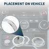 TUCKBOLD AC Air Conditioner Media Volume Control Switch Knob Cover